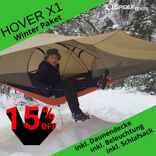 Spider - HoverX1 - Baumzelt - Winter Set