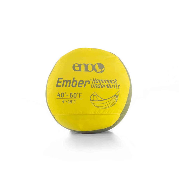 eno - Underquilt Ember - Isolation für Hängematte - Farbe Evergreen