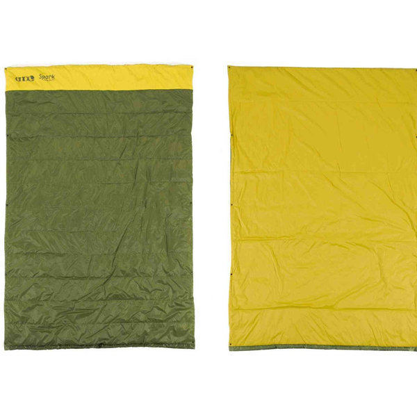 eno - Spark Camp Quilt - Decke für Hängematte - Farbe Evergreen